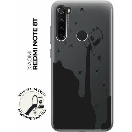 Силиконовый чехол с принтом Magic Paint для Xiaomi Redmi Note 8T / Сяоми Редми Ноут 8Т силиконовый чехол с принтом magic paint для xiaomi redmi 10 сяоми редми 10