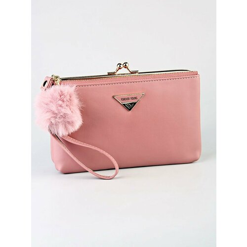 фото Кошелек barez cn19128-розовый, фактура гладкая, розовый