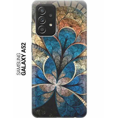 Ультратонкий силиконовый чехол-накладка для Samsung Galaxy A52 с принтом Великолепный век ультратонкий силиконовый чехол накладка для samsung galaxy s10e с принтом великолепный век