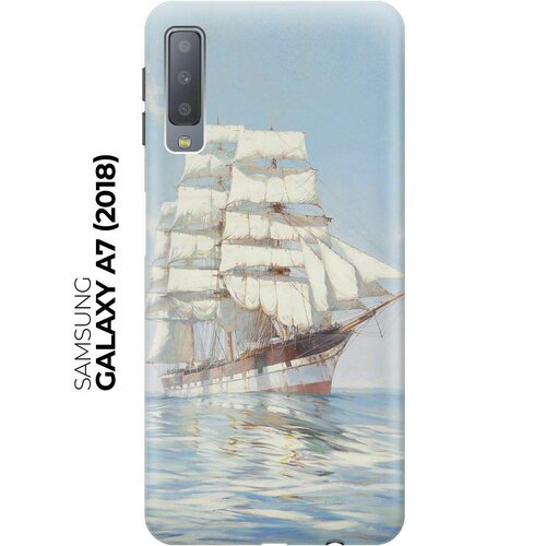 RE: PAЧехол - накладка ArtColor для Samsung Galaxy A7 (2018) с принтом Идеальный парус re paчехол накладка artcolor для nokia 7 1 2018 с принтом идеальный парус