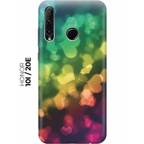 RE: PA Чехол - накладка ArtColor для Honor 10i / 20e с принтом Сердечки re pa чехол накладка artcolor для honor 10i 20e с принтом котенок и луна