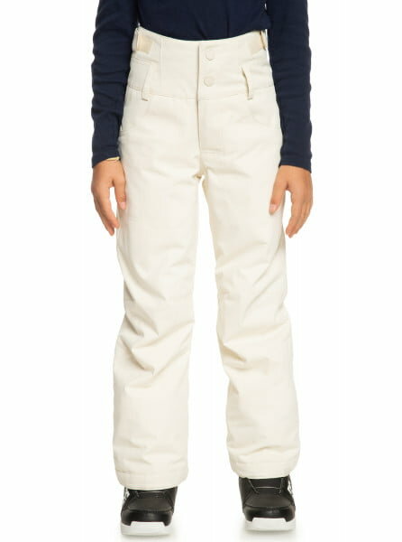 Сноубордические брюки ROXY Diversion Girl Цвет белый Размер 12/L