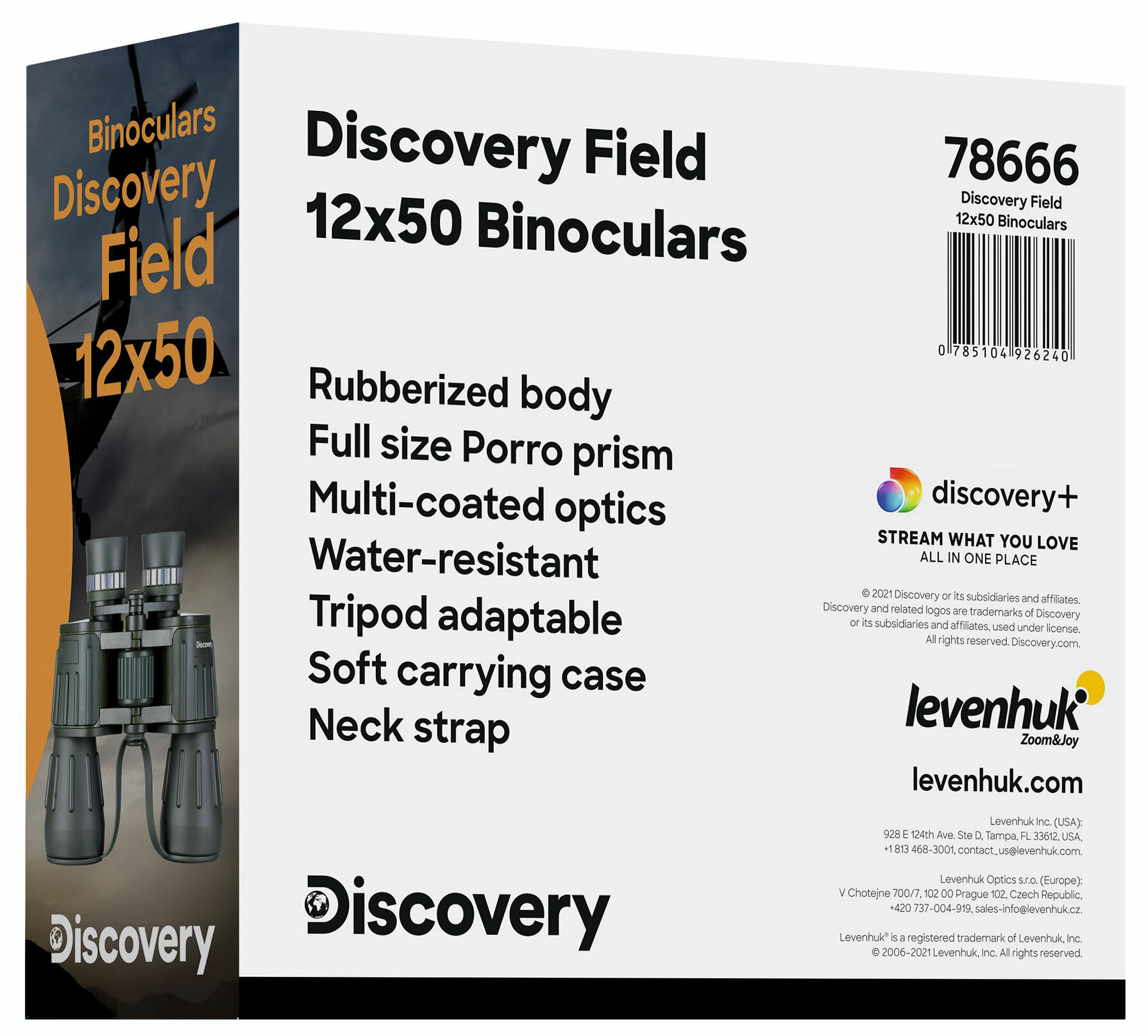 Бинокль Discovery Field 12x50 - фото №15