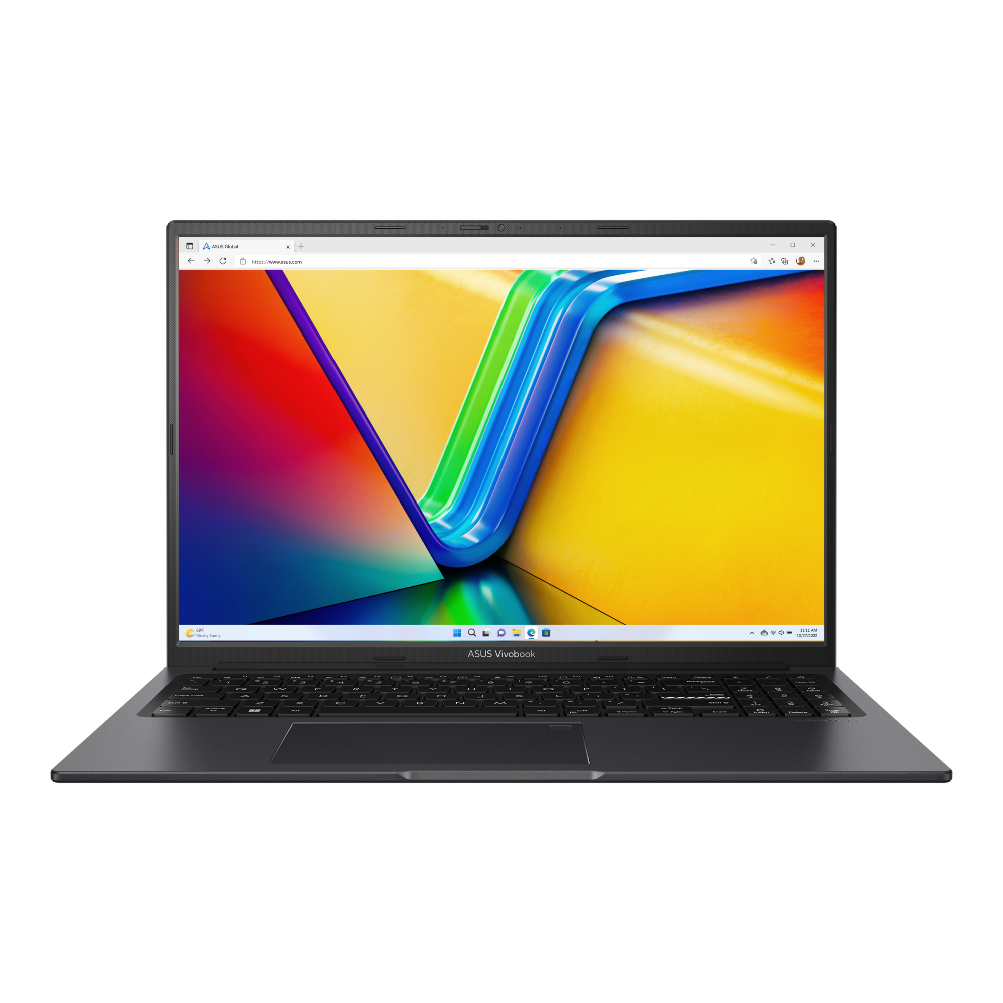 Ноутбук ASUS Vivobook 16X M3604YA-MB106, 16" (1920x1200) IPS/AMD Ryzen 7 7730U/16ГБ DDR4/512ГБ SSD/Radeon Graphics/Без ОС, черный (90NB11A1-M00440)
