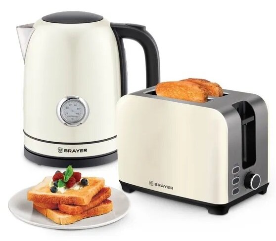 фото Набор "Чайник+Тостер" BRAYER