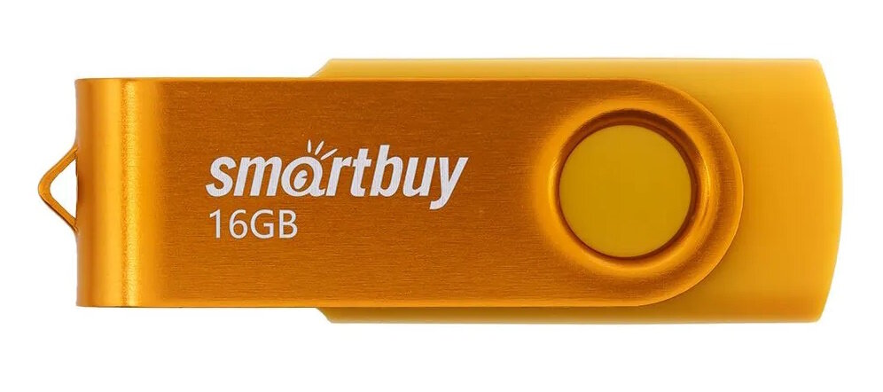 USB Flash Drive 16Gb - SmartBuy UFD 20 Twist Yellow SB016GB2TWY