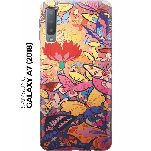 RE: PAЧехол - накладка ArtColor для Samsung Galaxy A7 (2018) с принтом Красочный мир re paчехол накладка artcolor для samsung galaxy a7 2018 с принтом сердечки