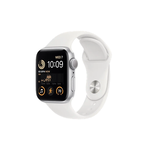 Apple Умные часы Apple Watch SE2 44 мм SM White sport band Silver Aluminium MNTH3 3199000₽