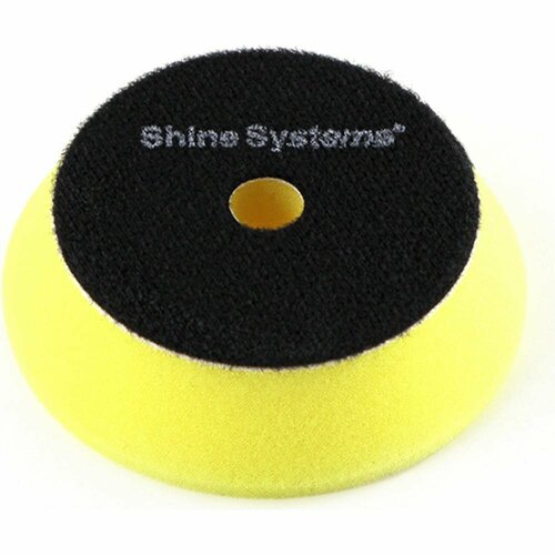 Антиголограмный полировальный круг Shine systems DA Foam Pad Yellow 1336₽