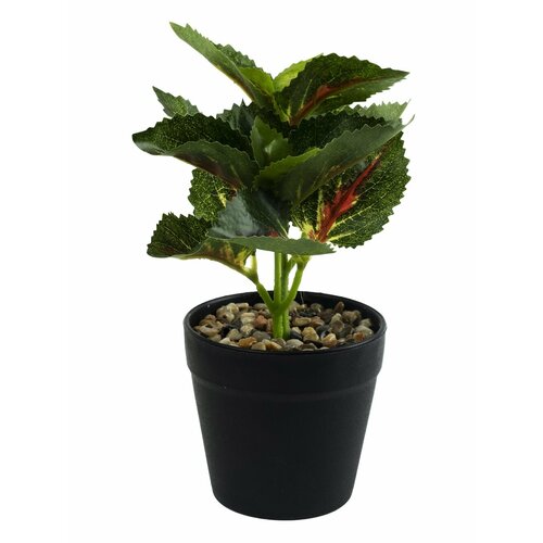 Растение искусственое Комнатный Цветок в кашпо 88216 25х15х15см 615₽