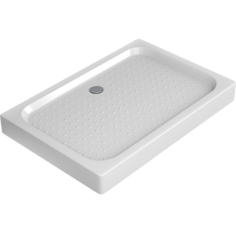 фото Душевой поддон из АБС-пластика Niagara Nova 100x80 NG-100-80Q Белый