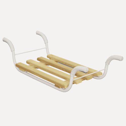 Изображение товара Сиденье для ванны Nika "Эконом" СВ1, неокрашенная, дерево, до 100кг