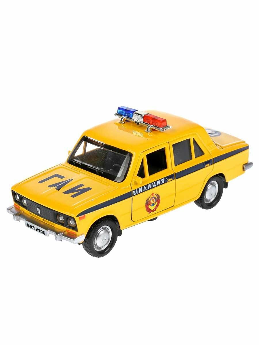 Машина ВАЗ-2106 Жигули Милиция ГАИ 12 см 2106-12SLPOL-Y
