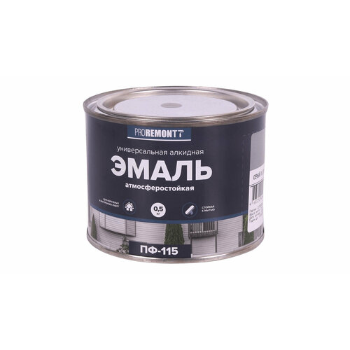 Эмаль PROREMONTT ПФ-115 серый 0.5кг