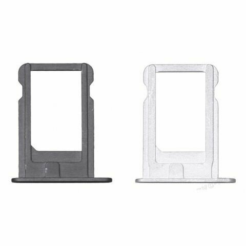 Держатель (лоток) SIM карты для Apple iPhone 5 черный — фото 5