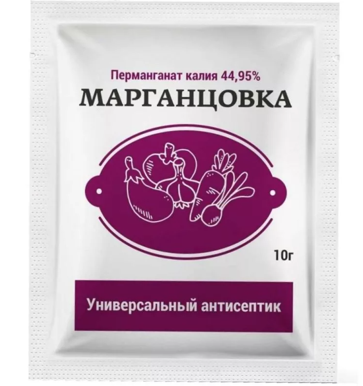 Марганцовка порошок (перманганат калия 44,95%) - фотография № 1