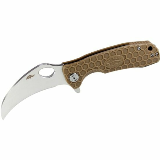 Нож складной Honey Badger Сlaw M (HB1122) с песочной рукоятью
