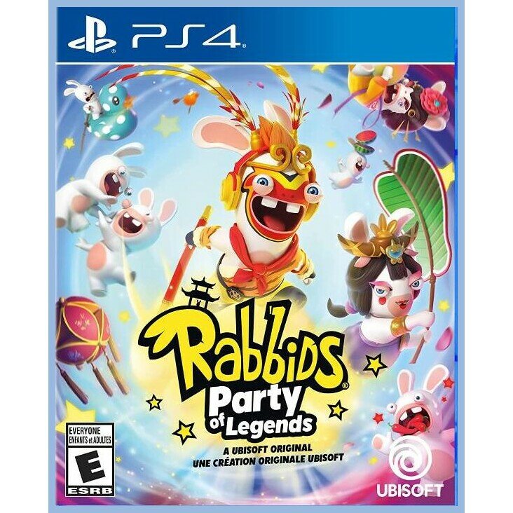 Игра Rabbids: Party of Legends (Кролики: Вечеринка легенд) (PS4, русская версия)