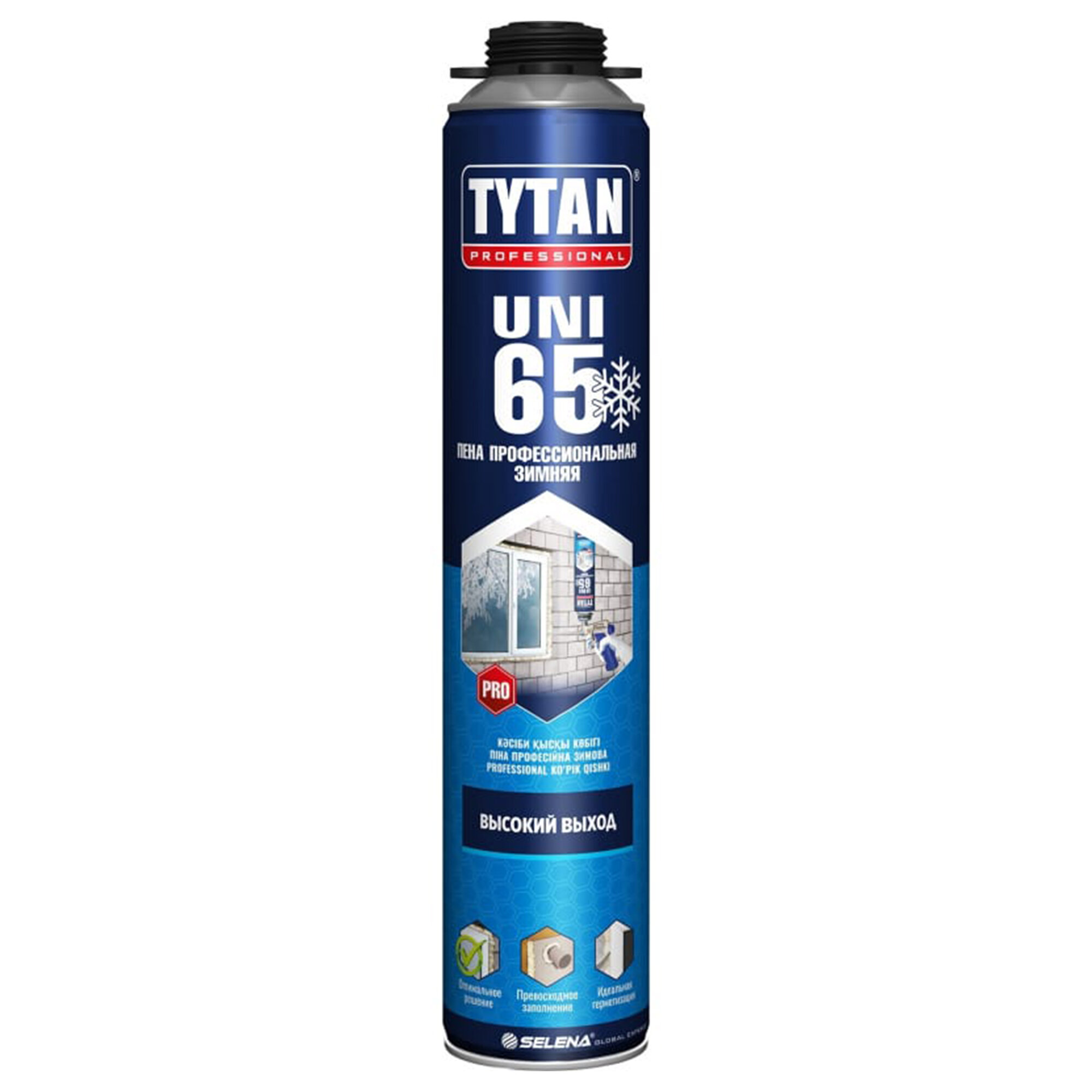 Пена монтажная профессиональная зимняя TYTAN Professional 65 (-20) (750 мл) арт. 96443