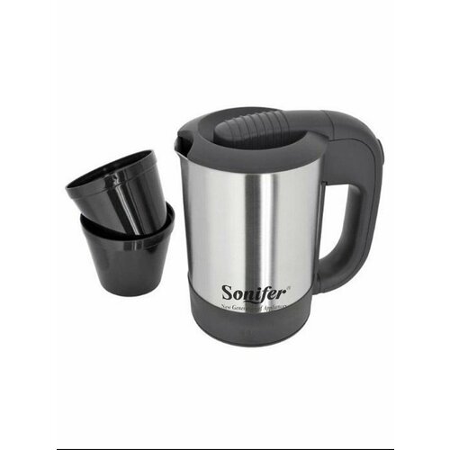 Чайник электрический чай кофе из нержавеющей стали 1000 Вт портативный дорожный водонагреватель для отеля семейная поездка 128100₽