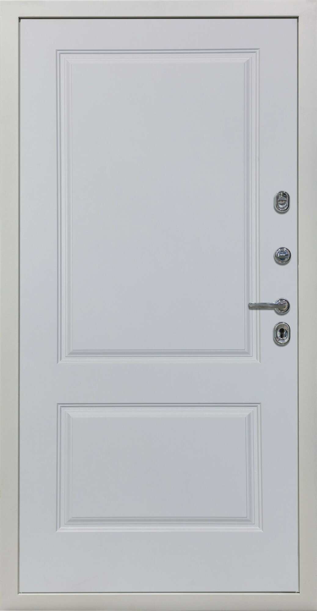 Входная дверь МХ-9 2050х860 Правая Альберо браш грей - Д7 Белый софт УТ-00080480 - фотография № 3