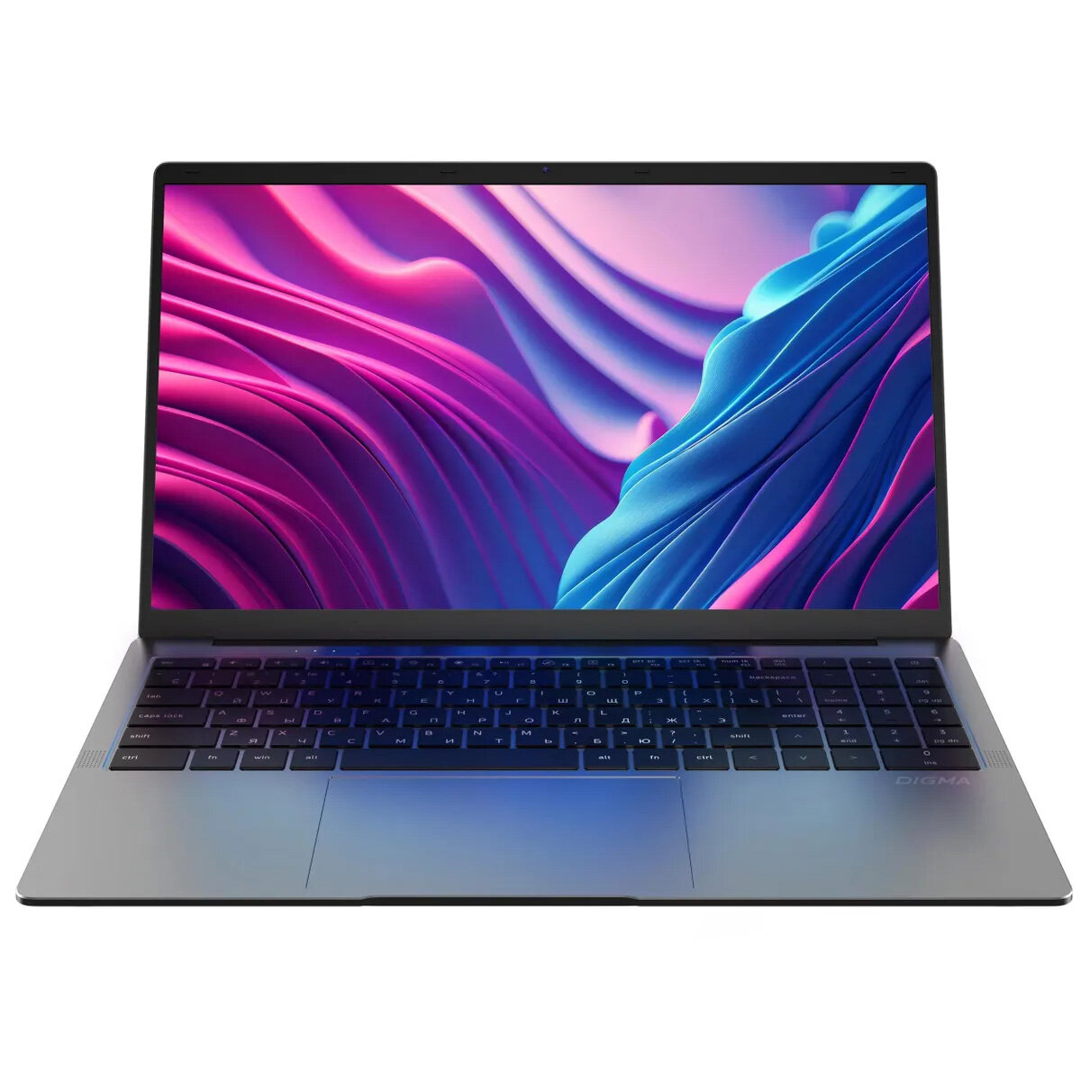 Ноутбук Digma EVE C5800, 15.6" (1920x1080) IPS/Intel Celeron N4020/8ГБ DDR4/256ГБ SSD/UHD Graphics/Windows 11 Pro, серый (DN15CN-8CXW02)