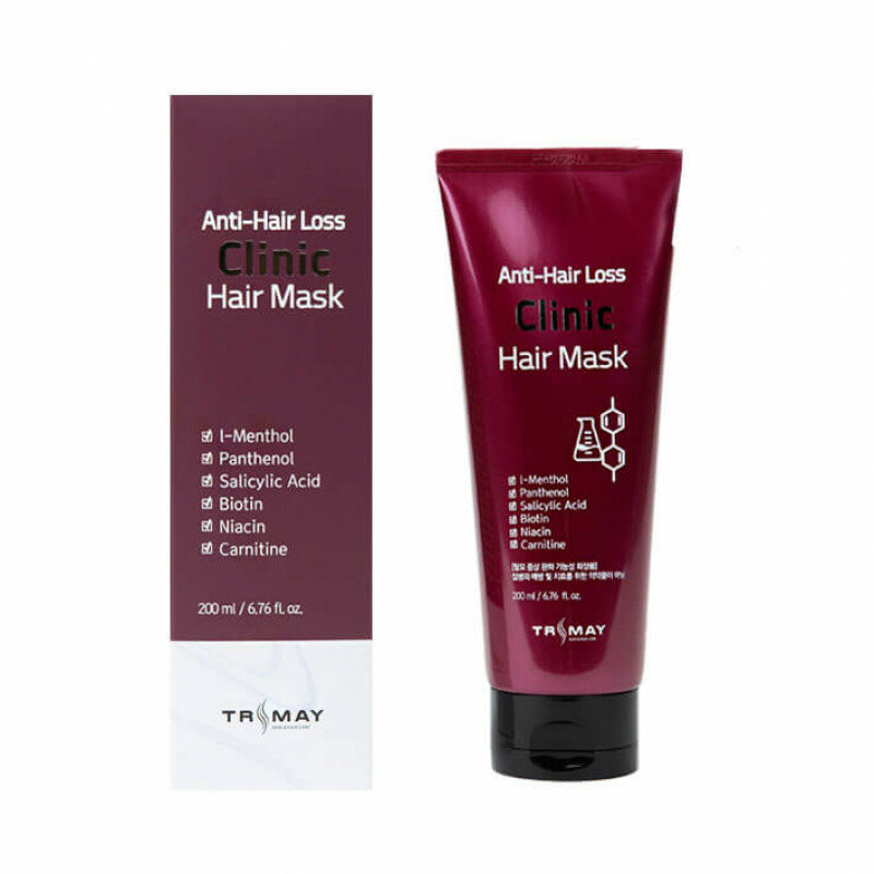 Маска против выпадения волос TRIMAY Anti-Hair Loss Сlinic Hair Mask 200ml