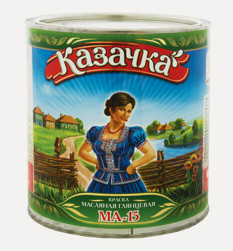 Изображение товара Краска МА-15 1,9кг (сурик железный) казачка // 131438
