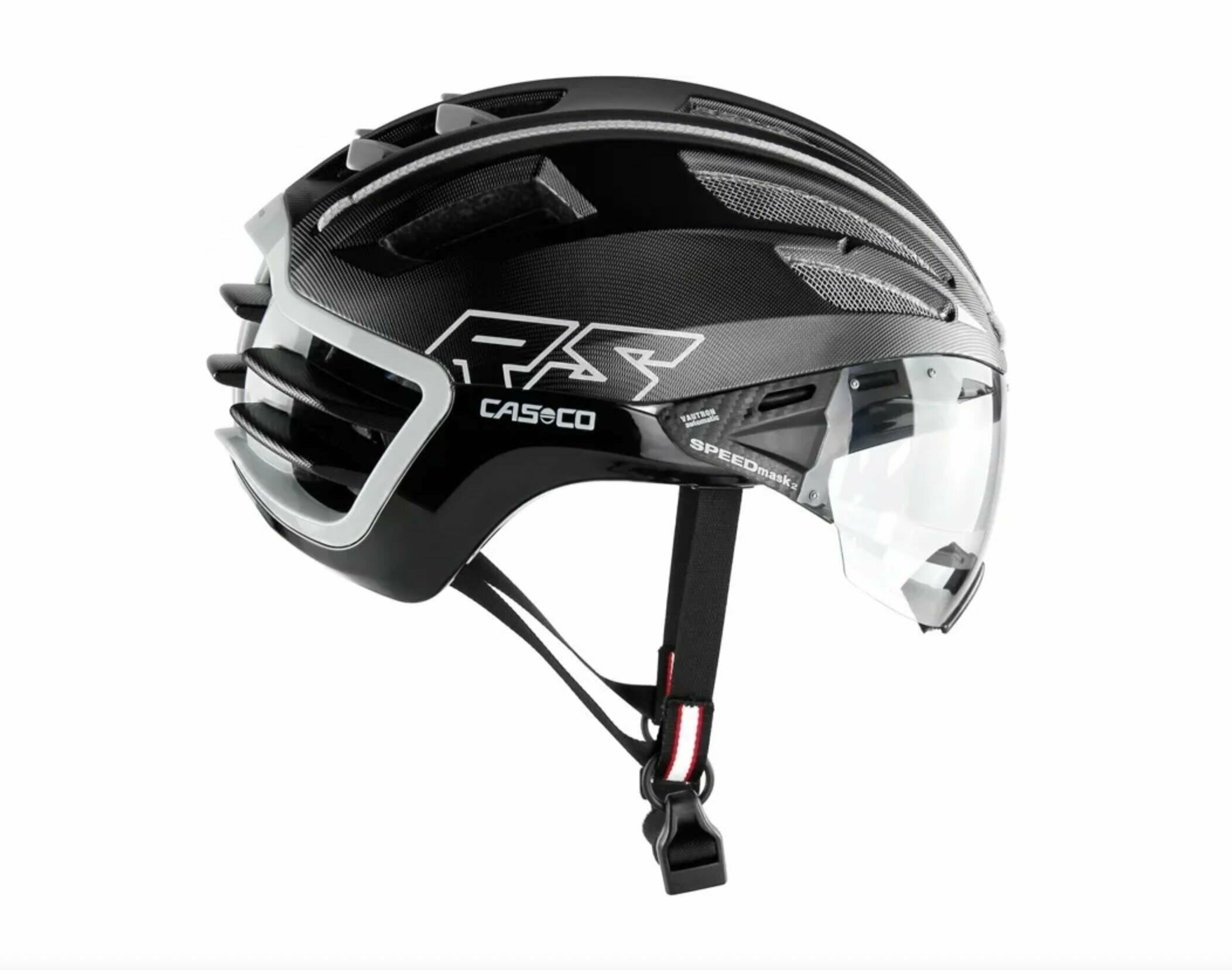 Шлем CASCO SPEEDairo 2 (59-63 cм.) (с визором) (черный)