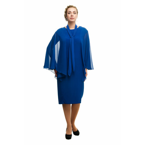 фото Платье olsi, размер 48, синий
