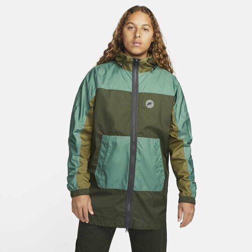 Куртка NIKE, размер S, зеленый