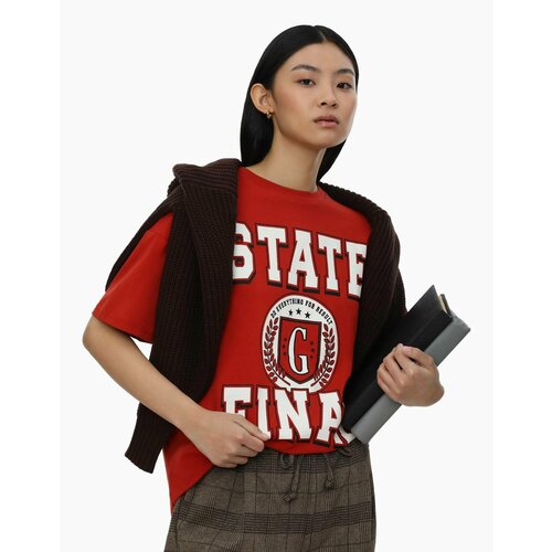 Футболка Gloria Jeans, размер XXS/XS, красный