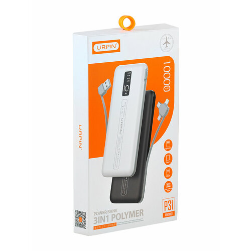 Внешний аккумулятор Powerbank Urpin P-31 10000mAh 95000₽