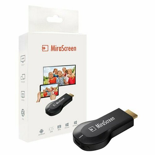 Беспроводной WiFi приемник Mirascreen для подключения телефона планшета к TV 146900₽