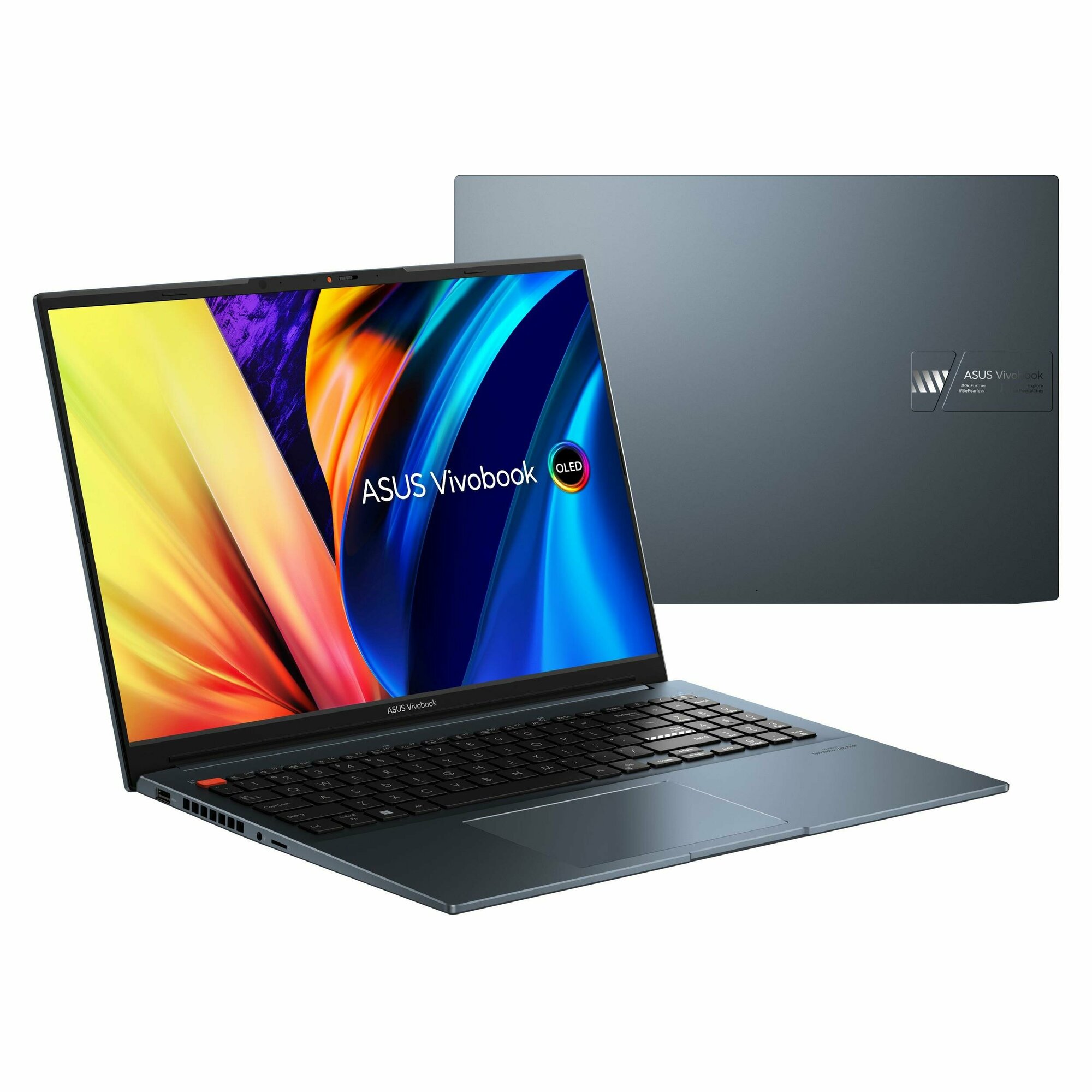 Ноутбук ASUS VivoBook Pro 16 OLED K6602VU-MX098 90NB1151-M00660 (16", Core i7 13700H, 16Gb/ SSD 1024Gb, GeForce® RTX 4050 для ноутбуков) Синий - фото №4