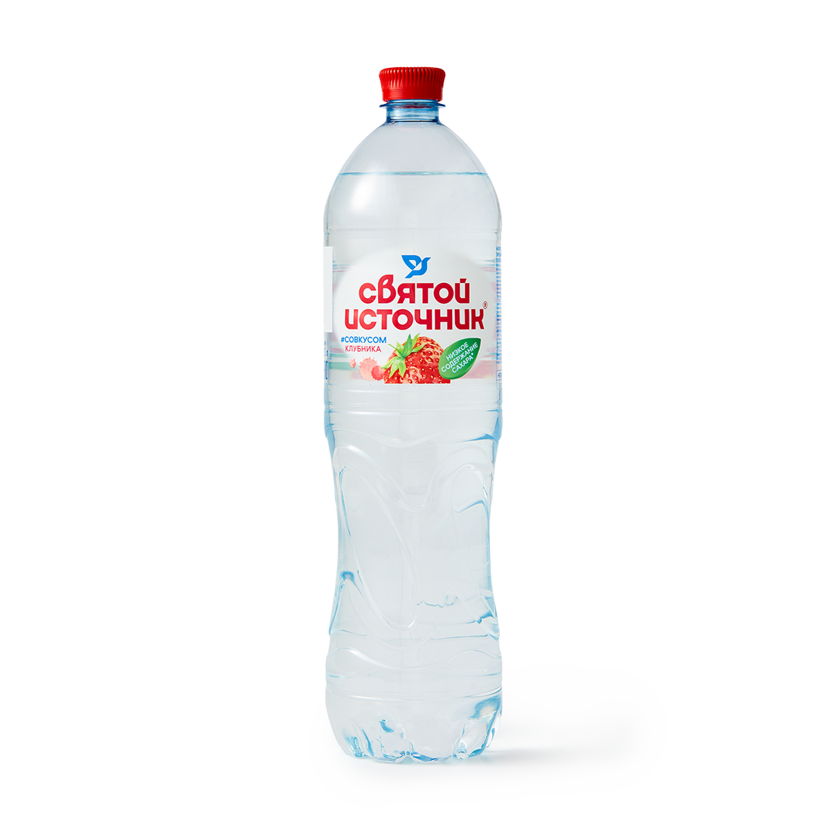 Вода "Святой источник", со вкусом клубники, негазированная, 1,5 л