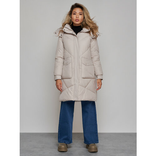 фото Пуховик mtforce, размер 48, серый