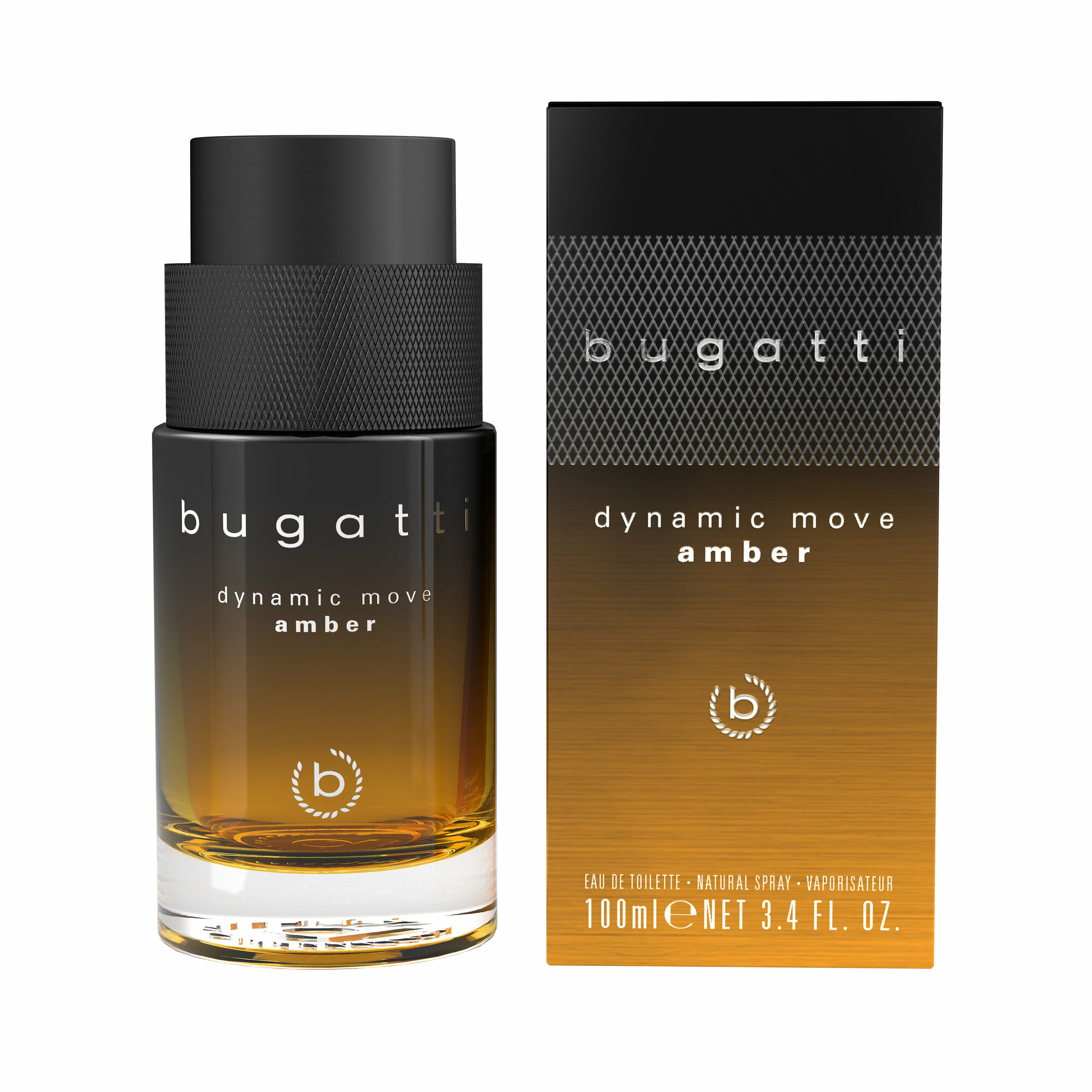 Bugatti Туалетная вода мужская Dynamic Move Amber, 100 мл — фото 1