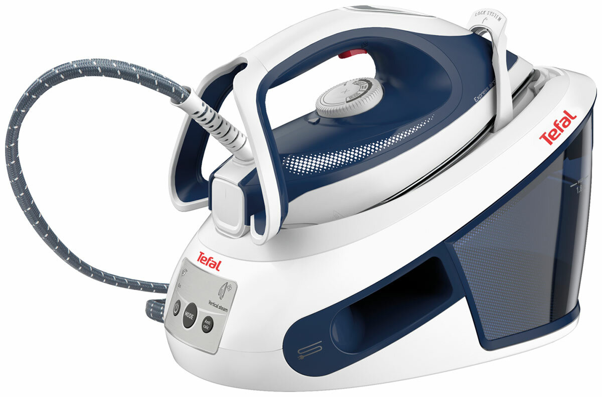 Парогенератор Tefal Express Airglide SV8001E1, давление 6,3 бар, синий