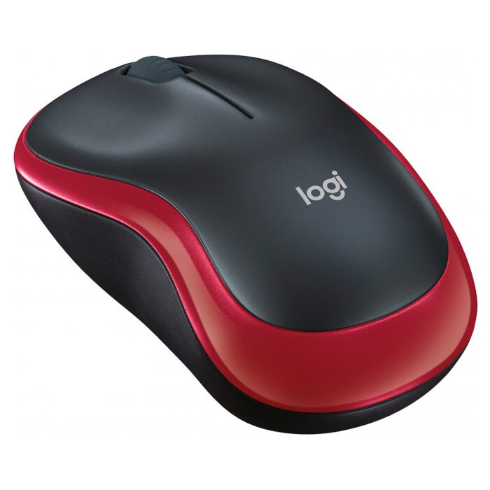 Мышь Logitech M186, черный/красный (910-004133) - фото №9