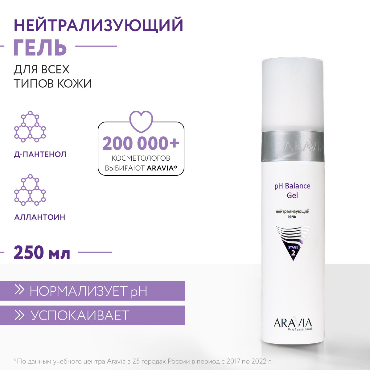 ARAVIA Нейтрализующий гель рН Balance Gel, 250 мл.