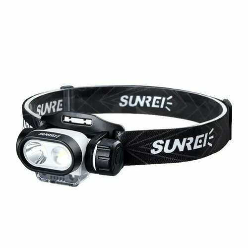 фото Muye3 фонарь налобный, черный sunrei