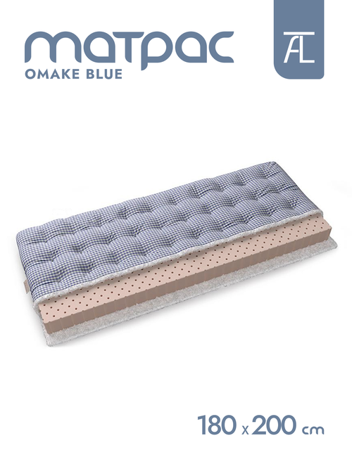 Матрасы Mr.Mattress Omake blue, 180х200 см