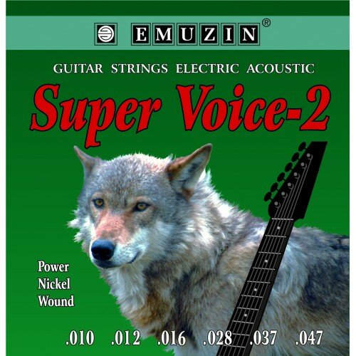 Струны для электрогитары Emuzin Super Voice-2 6СВ-02 10-47