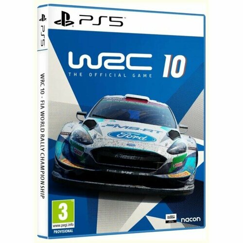 Игра WRC 10 FIA World Rally Championship (PS5, русская версия) игра wrc 10 fia world rally championship standart edition для playstation 5