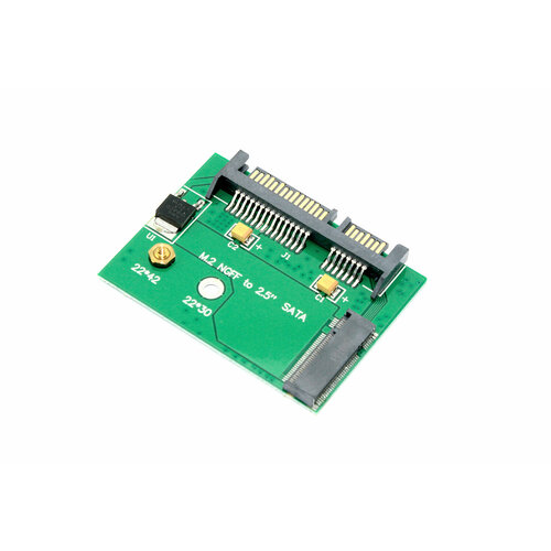 Переходник SSD M.2 2230/2242 SATA на SATA переходник питания sata на 2 sata