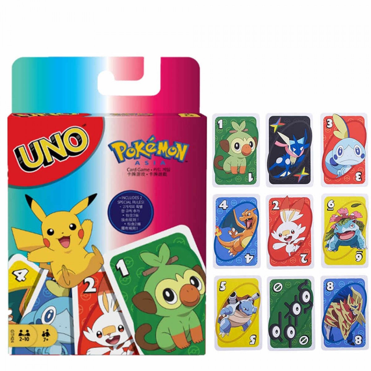 Настольная игра УНО Покемон (UNO Pokemon)