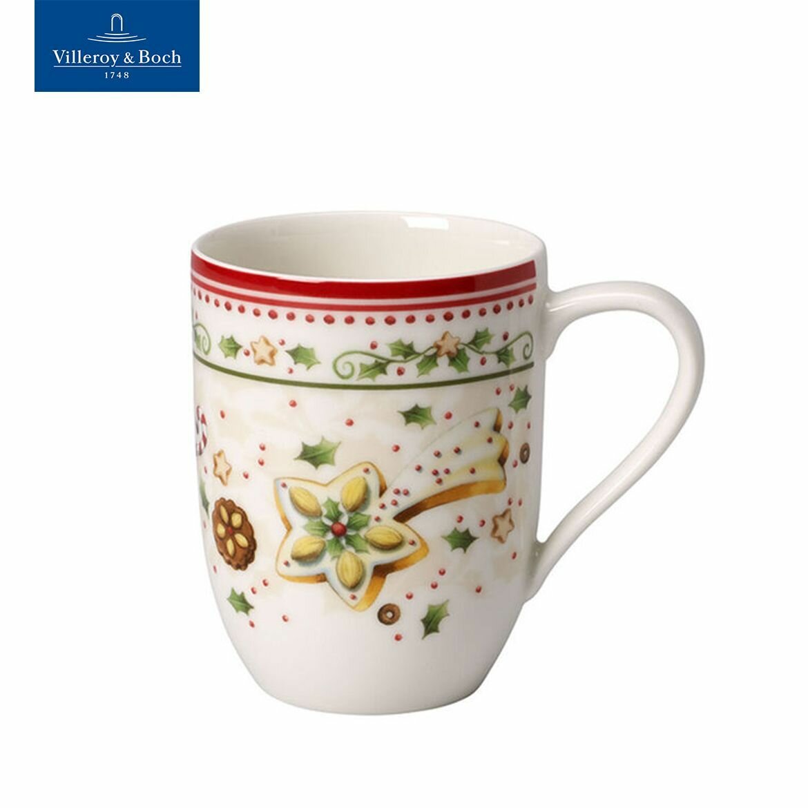 Кружка новогодняя 340 мл, Winter Bakery Delight, Villeroy & Boch, Премиум-Фарфор