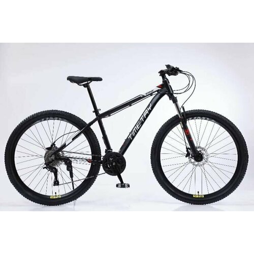 Велосипед TIMETRY ТТ016 - 29 дюймов, Гидравлика, Алюминиевая рама, модель 2023, черный