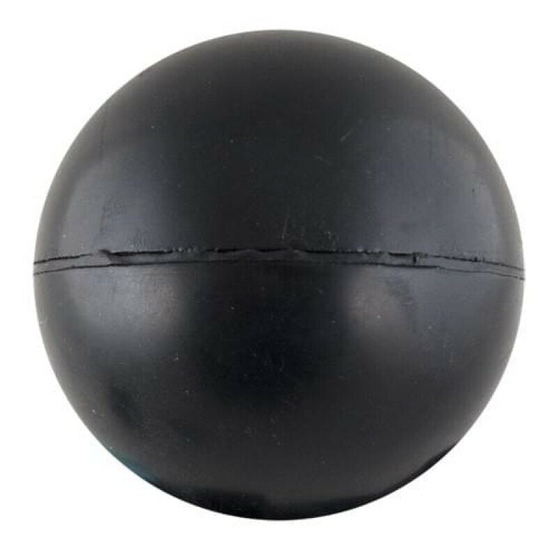 Мяч для метания из плотной резины, подходит для МФР, вес - 150 грамм, цвет - чёрный.